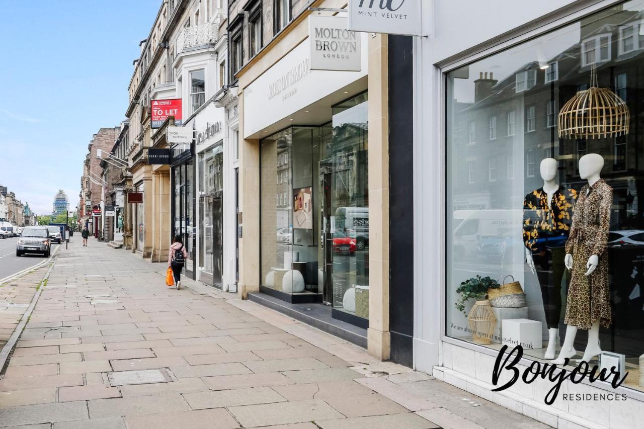 Bright New Town 2Br-1Ba, 1 Min To George St By Bonjour Residences เอดินบะระ ภายนอก รูปภาพ